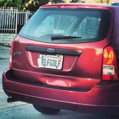 Picture of Alice Wetterlund's car.